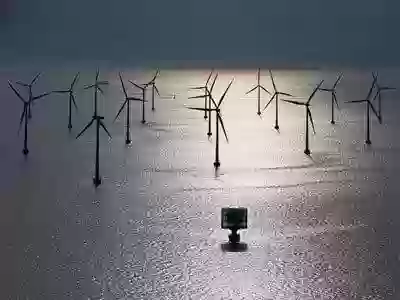 A Siemens offshore windfarm