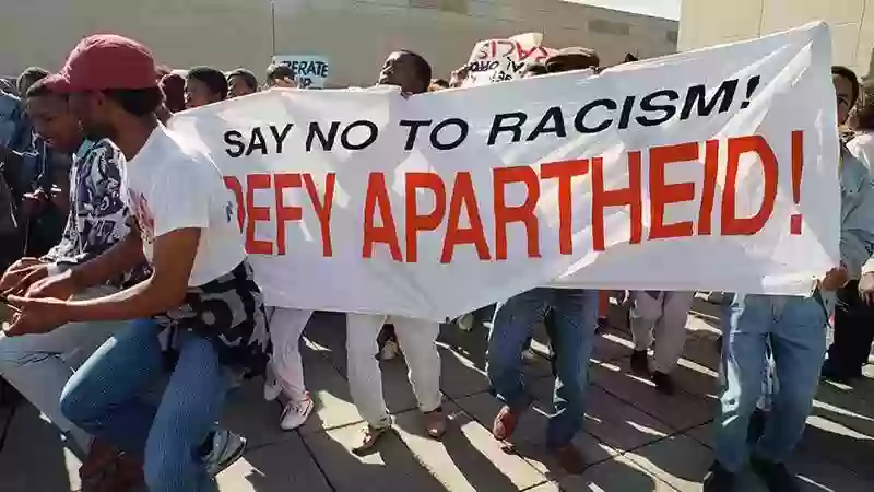 say no to apartheid movement