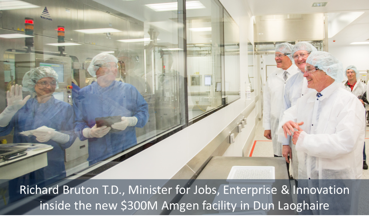 Amgen Opens US$300M Manufacturing Facility Dun Laoghaire