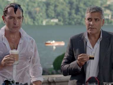 George Clooney joined by French actor Jean Dujardin in latest Nespresso